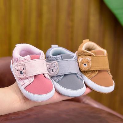 Unisex buty niemowlęce i maluchy z miękką podeszwą, oddychające (0-1 Rok) - Codzienne obuwie niemowlęce na wiosnę/jesień