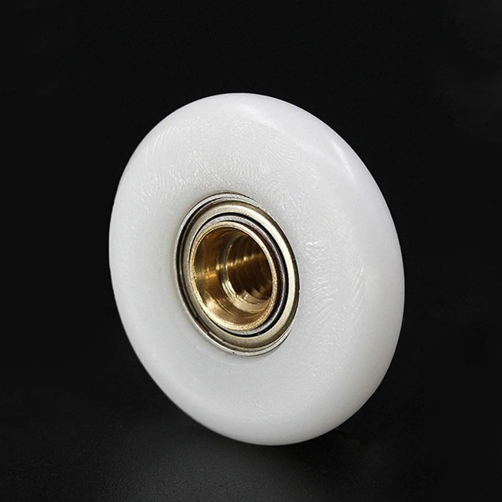 4pcs Shower Door Rollers Pulley Bathroom Sliding Glass Door Wheels Sliding Door Wheels Rollers Bathroom Accessories