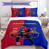 Lamine Yamal Soccer Star Number Bedding Set,Soft Bed Linen for Bedroom Home Decoration,Perfect Gift for Football Fans,Breathable Duvet Cover with Pill