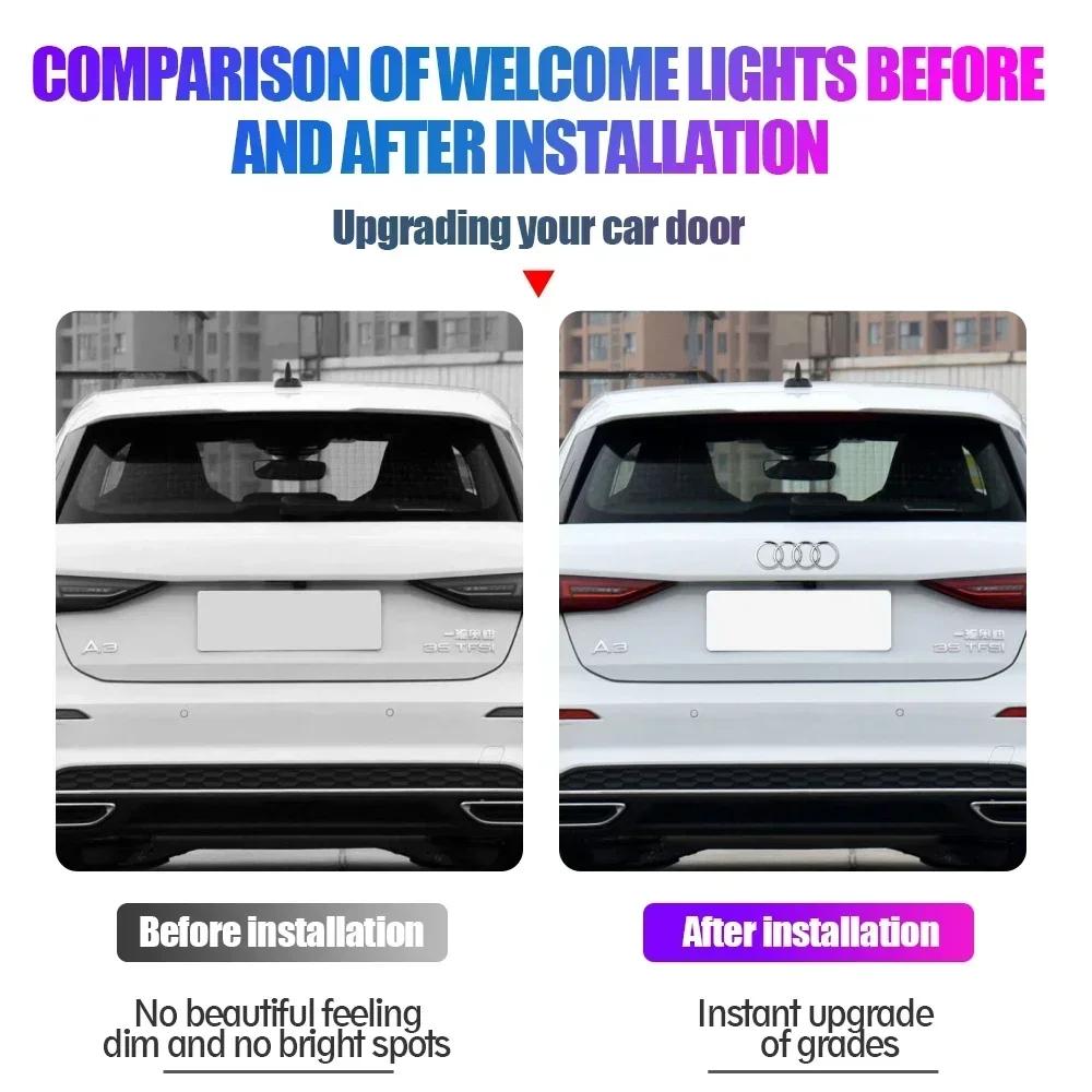 Náhradní samolepka loga přední mřížky vozu, znak na zadní kufr pro Audi A6 A3 A4 A5 A6 Q2L Q3 Q5 Q7 Q8 R8 S4 S8 S7 RS5 RS8 RS6