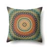 Nordic Bohemian Ethnic Style Polyester Pillow Case Car Decoration Home Printed Bedside Pillow Case