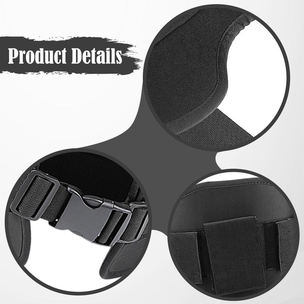 Hip Thrust Belt Easy to Install for Men and Women Comfortable Heavy Duty Adjustable for Exercise Weights Dips Plates Kettlebells