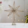 Christmas Modern Minimalist Tree Star Ornament 3d Snowflake Design Decor Festive