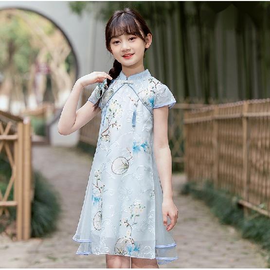 Nuovo abito Qipao Hanfu in stile cinese per ragazze: Perfetto per un tradizionale e classico