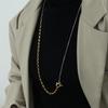 European and American OT Buckle Adjustable Chain Sweater Necklace French Style Exquisite and Versatile
