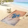 Winged Warrior with Sword A must-have beach towel for beach travel