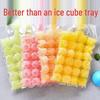 Self-Sealing Disposable Ice Cube Bags, Food-Grade PE Ice Molds for Easy Summer Ice Making