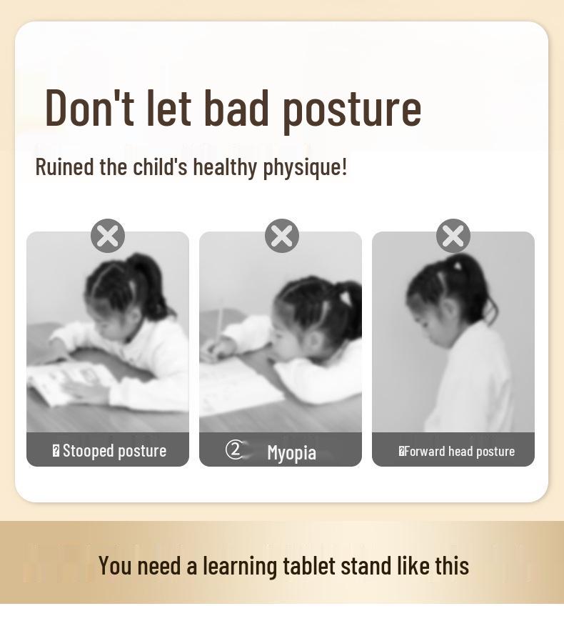 Adjustable Tablet Stand for Online Classes - Compatible with Keda Xunfei, Seewo, Lang Xiaoyuan, and Youxuepai Devices