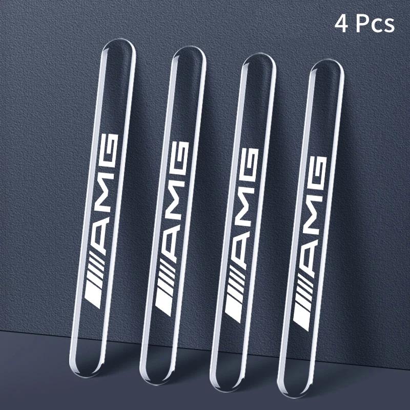 

Car Door Bowl Handle Protector Stickers Transparent Anti-scratch Film For Mercedes Benz New B/C/E Class A Class C200L GLC CLA