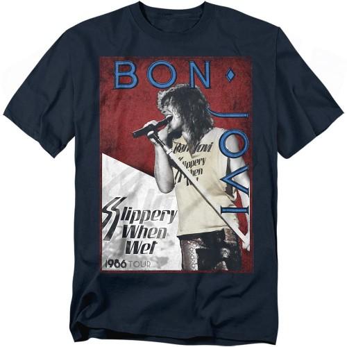 Bon Jovi Unisex Adult 86 Tour T-Shirt