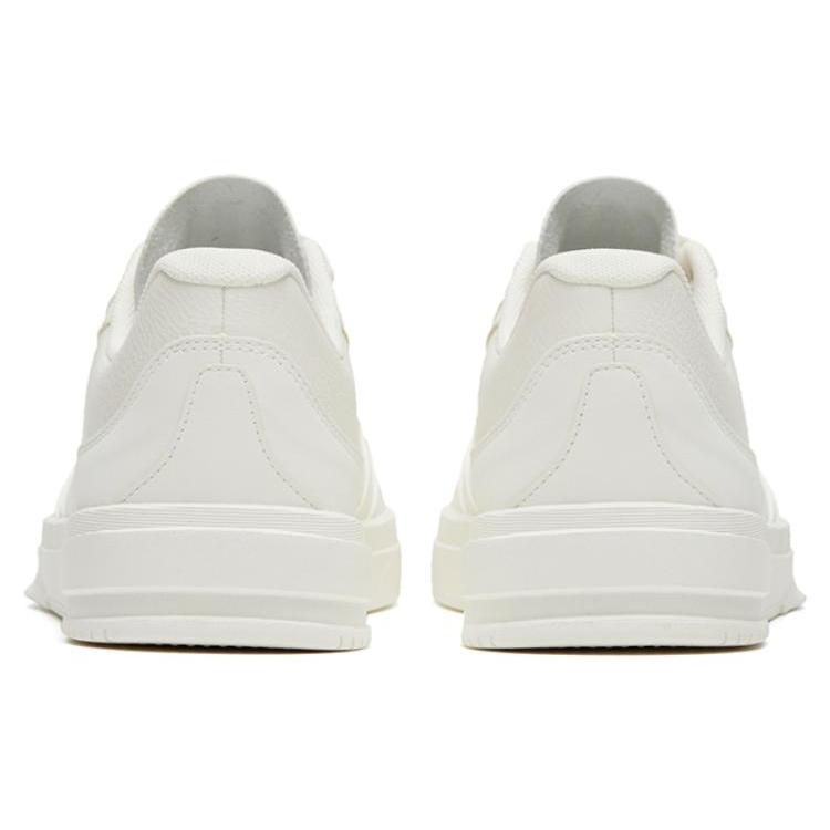 Anta Life Collection Slip Resistant Abrasion Resistant Low Top Skateboard Shoes Men's White 912328011-3