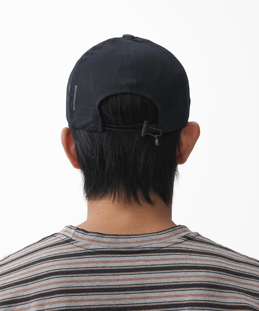 Diadeosaengchyueoli Origin Volume Logo Mesh Cap (Black)