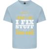 I Fix Stuff Funny Electrician Sparky Mechanic Unisexs Light Cotton TShirt