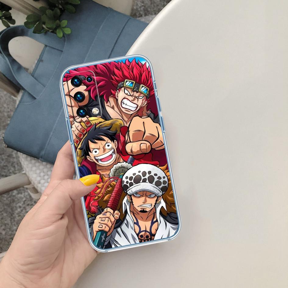 One Piece Cool Soft Shell Transparent Phone Case for Motorola Moto Edge 20 30 40 50 S30 Fusion Ultra Pro Neo Lite + G200 G23