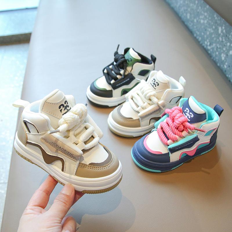 1-7 Years Kids Non-slip Thick-soled Casual Sneakers Children's Shoes