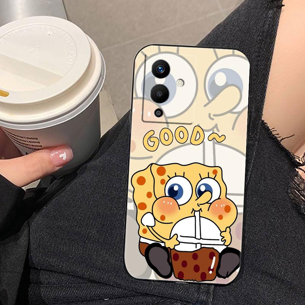 P-Patrick Star S-Spongebob Phone Case For Infinix TECNO POP SPARK SMART 6 7 8 9 CAMON 40 30 30S 15 16 17 20 20C Pro Case Cover