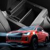 Vassoio Organizzatore per Console Centrale Auto per Isuzu D-Max DMAX 2021-2023 MUX Inserto Bracciolo Interno Scatola di Stoccaggio Secondaria Nero