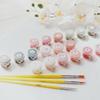 MECCANIXITY 0 to 9 Number Stickers Number Label Self Adhesive Marked Sticker 13mm/0.5" for Classification, Pack of 20