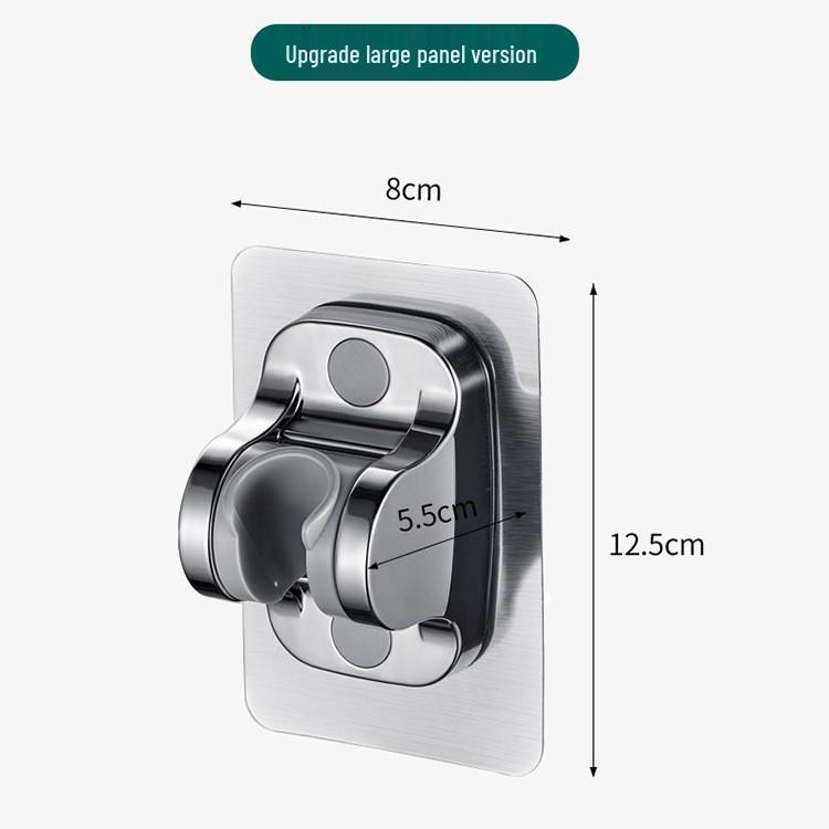 Adjustable Punch-Free Suction Cup Shower Head Holder - Secure & Versatile Bathroom Solution