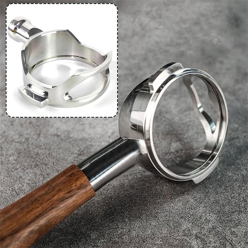 58mm Stainless Steel Bottomless Portafilter for EXPOBAR E61 FAEMA SEMREMO Coffee Machines Portafilter Filter Replacement