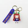 Cute Anime Pretty Derby PVC Figure Cosplay Pendant Cartoon Doll Key Ring Car Backpack Keyholder Key Buckle