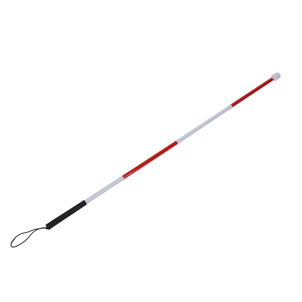 Blind Guide Cane Aluminum Alloy Portable Folding Walking Stick for Vision Impaired and Blind People