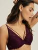 Onika Esotiq Push-Up Bra | Plum