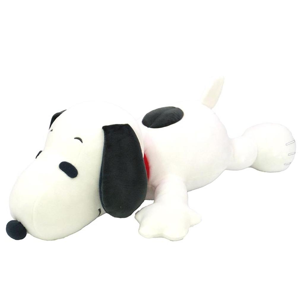 Nakajima Corporation Peanuts Snoopy Soft Nesoberi Plush H17 x W31 x D51cm Toy, Medium, 201942-24, Size
