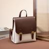 2025 New Spring and Autumn Backpack for Female College Students Simple Backpack Large Capacity Travel Backpack