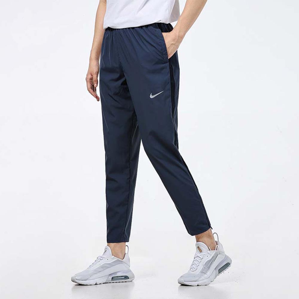 Nike Running Training Quick-Dry Woven Pants Men Bottoms Navy BV4841-437
