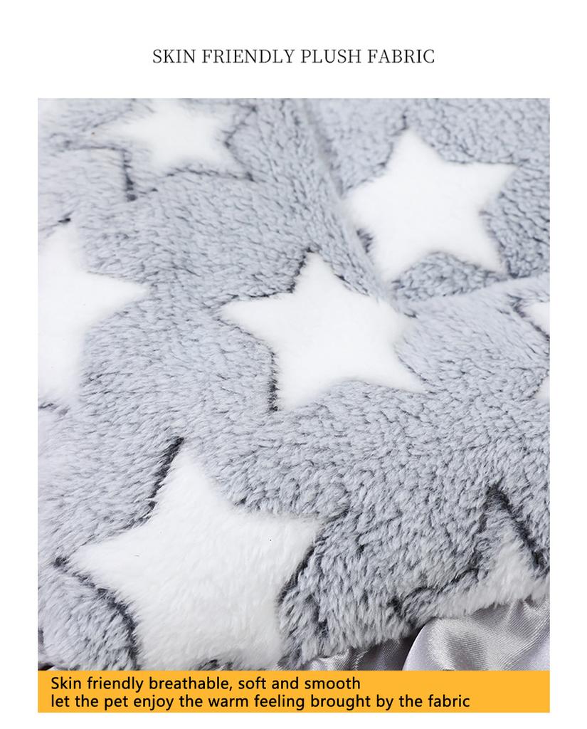 Verdicktes Bequemes Warmes Kleiner Katzen Schlafkissen Hautfreundlich Niedlich Winter Mittlerer Hund Sofa Matte für Welpenbett Zubehör