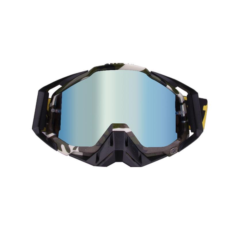 100 Off-Road Motorcycle Goggles with Nose Guard & Windshield Protection for Adults