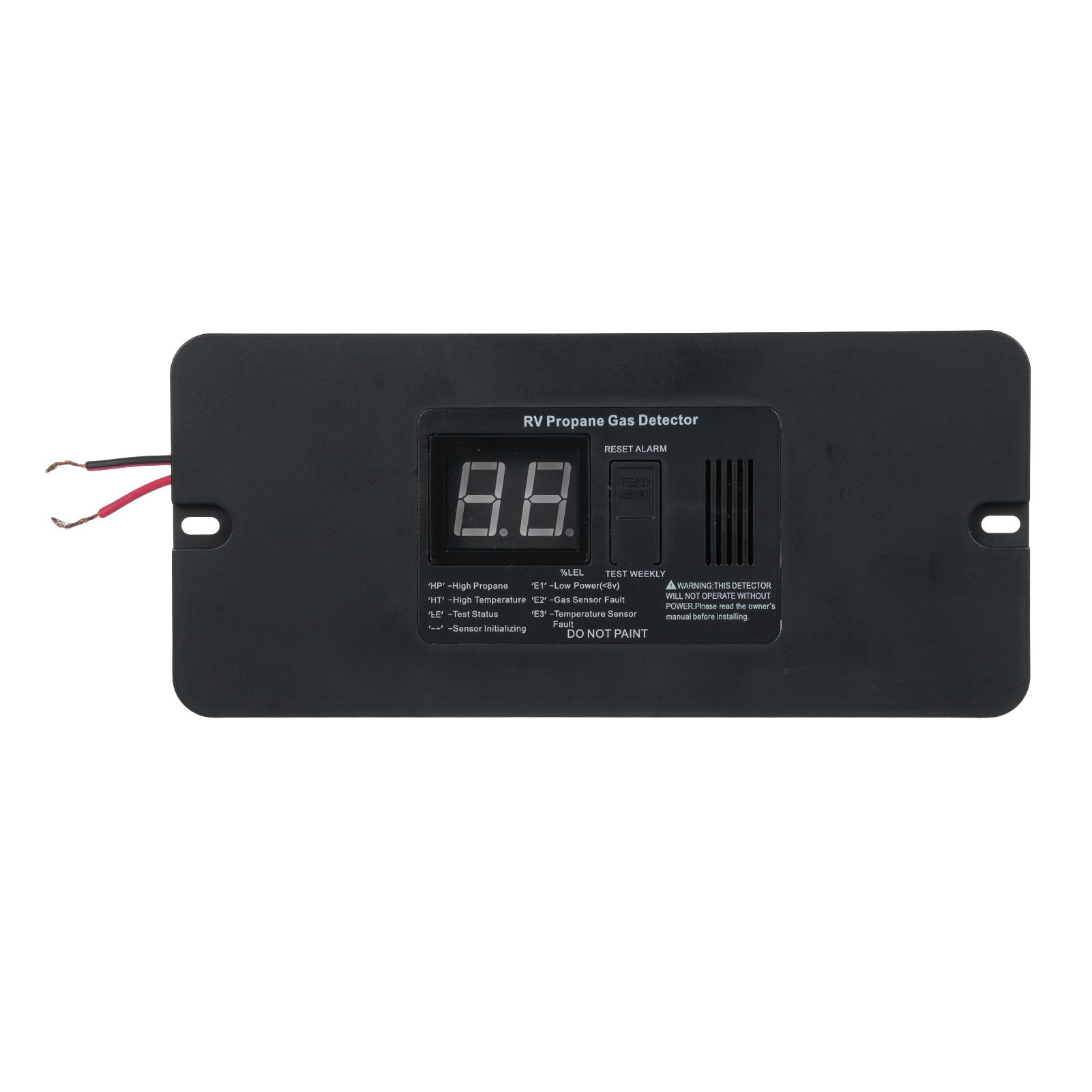 RV Propane Gas Detector Digital 85dB