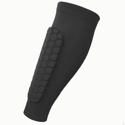 Fußball Bein Ärmel Fußball Shin Guard Socken Flexible Knie Pad Kalb Kompression Ärmel