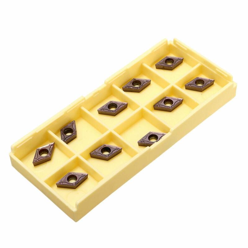 Carbide Insert Replacement Kit 10Pcs DCMT070204 YBC205 Machining steel