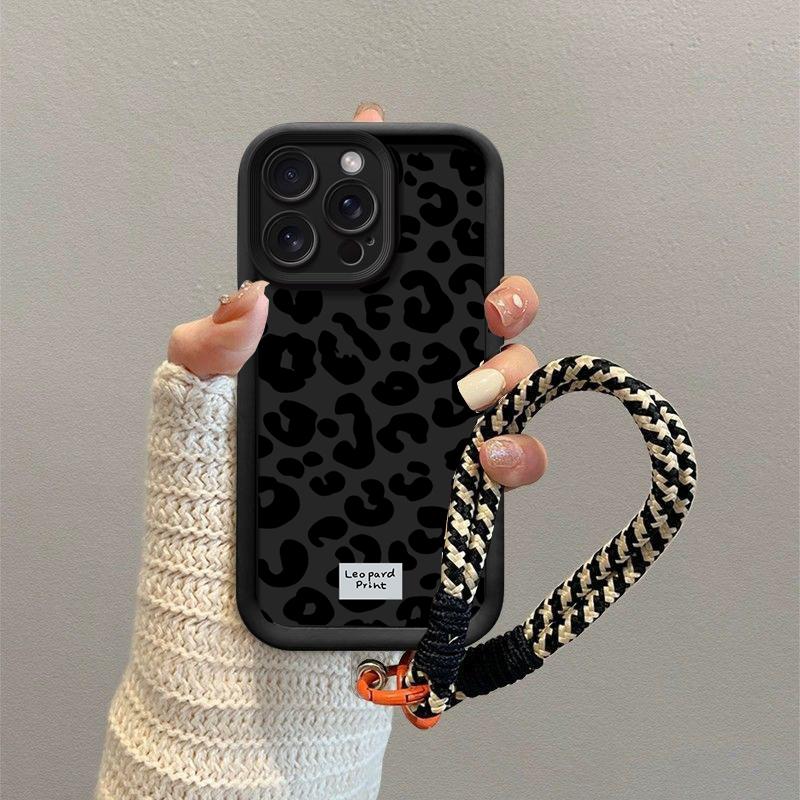 Fashion Retro Leopard Bracelet Chain Case For Motorola Moto G22 G32 G52 G30 G53 G15 G14 G60 G35 G24 E14 E13 E32 E22 E40 G9 Play