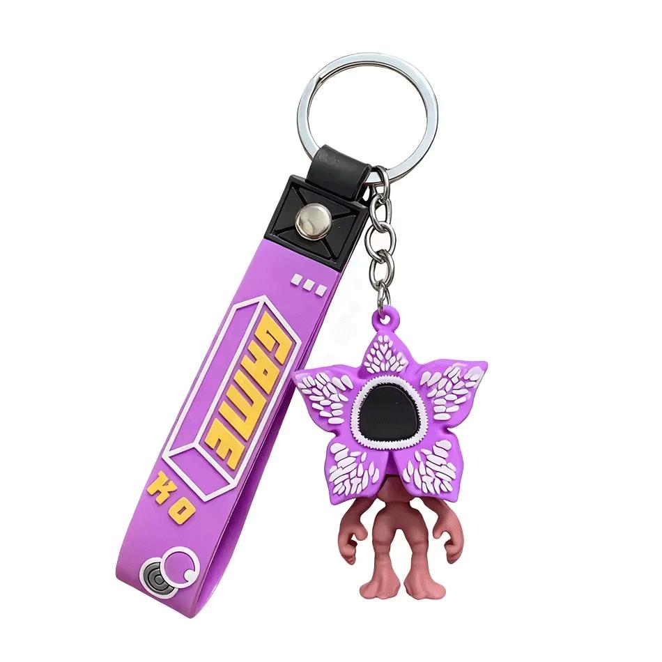

Stranger Keychains Backpack Decorations Man Eating Flower Pendant Model Doll Toy Anime Peripheral Decor Birthday Gift Toys random