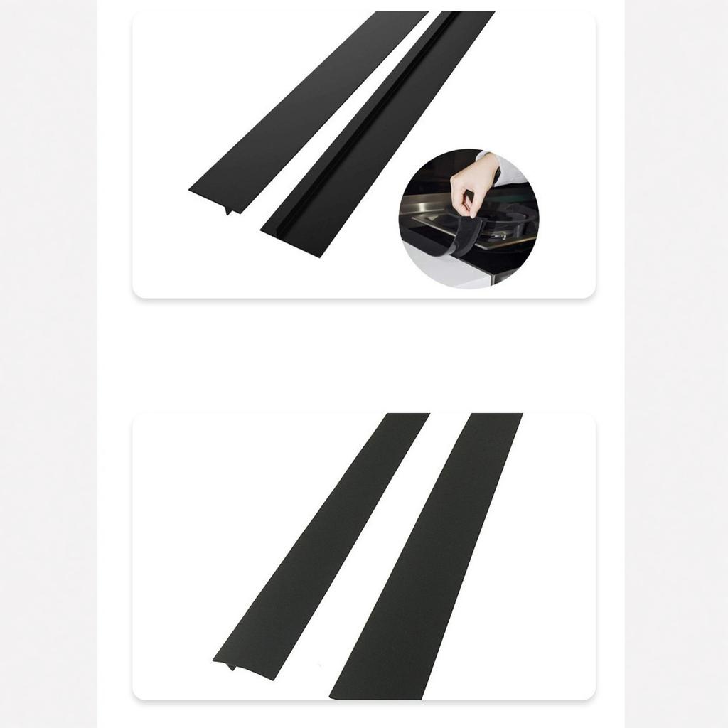 Silicone Stove Cover Heat Resistant Seal Strip for Kitchen