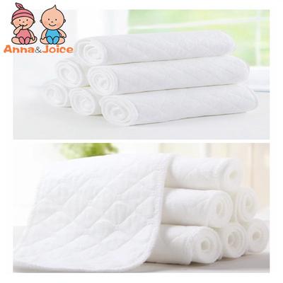 5Pieces Of Three-Layer Eco-Cotton Diapers For Babies, Cotton Diapers, Rewashable, Absorbent And Breathable, 32*12cm