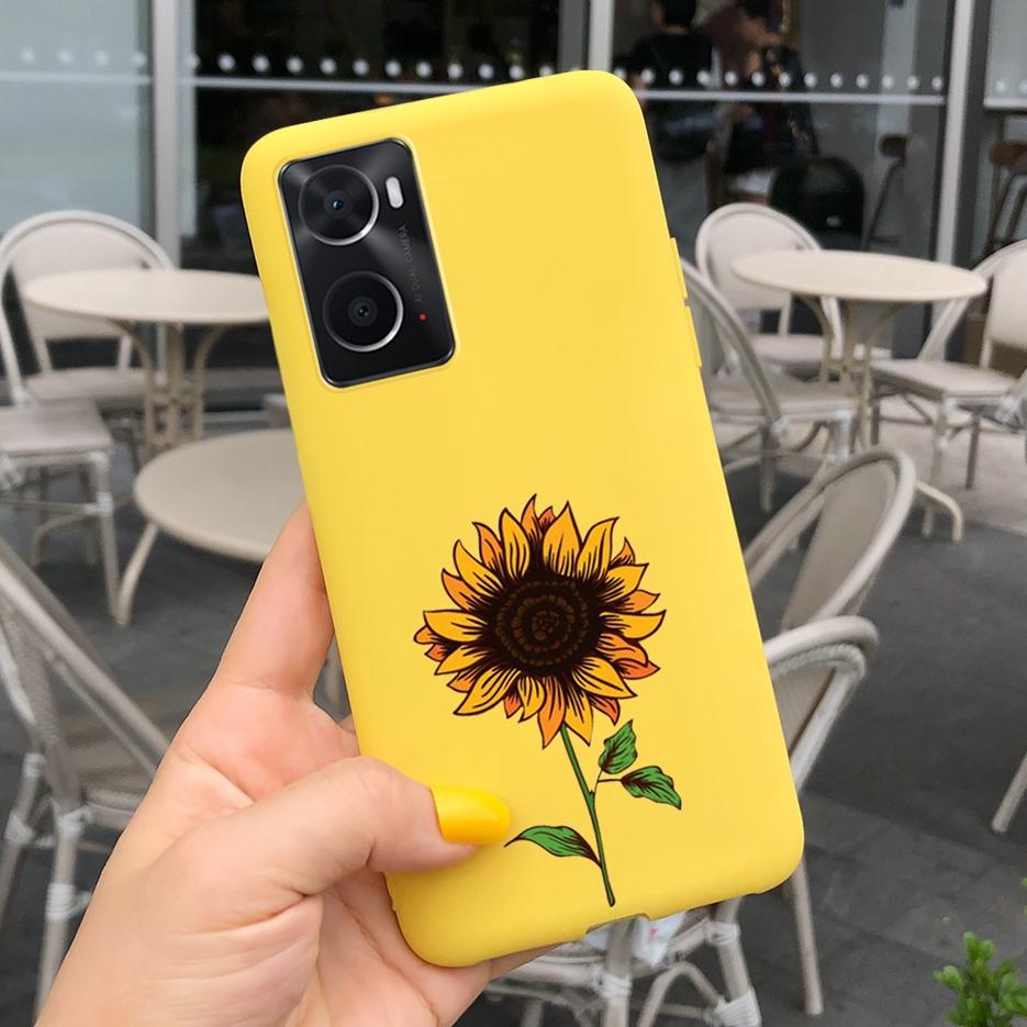 For Oppo A76 Case CPH2375 Fashion Cartoon Girls Cover For Oppo A96 Soft Silicone Case For Oppo A36 A 76 96 OppoA76 OppoA96 Shell