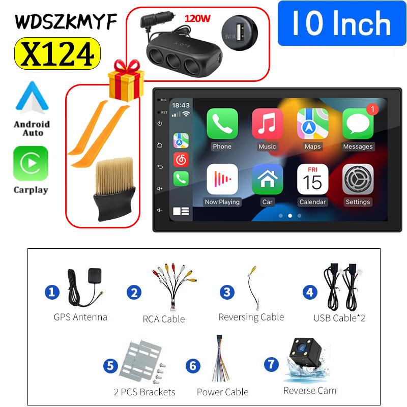 Android 13 Car Radio 7/9/10Inch Wireless Carplay Android Auto 2 Din1 Stereo Receiver Video Player Car Multimedia Car accessory