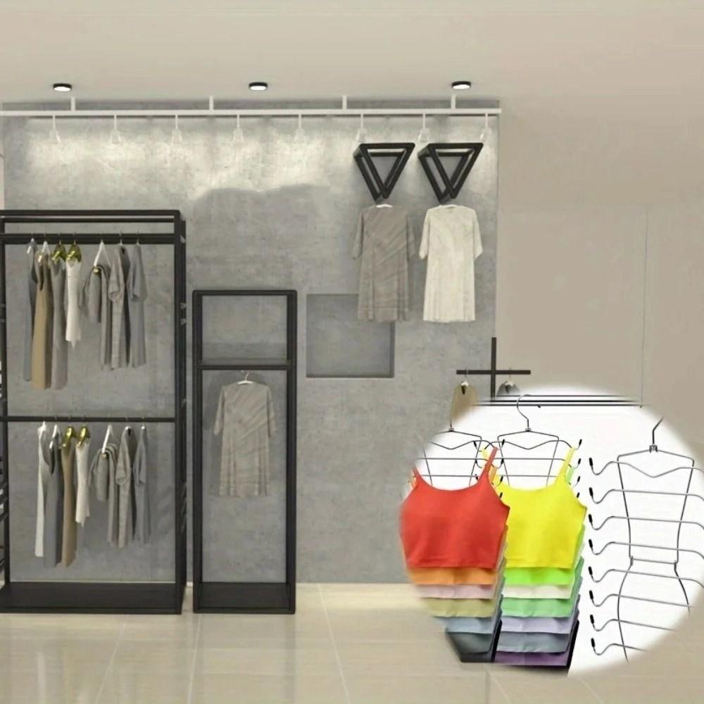 Save Space Underwear Hanger 8 Tier Closet Organizers Bra Tank Top Hangers for Chest Storage