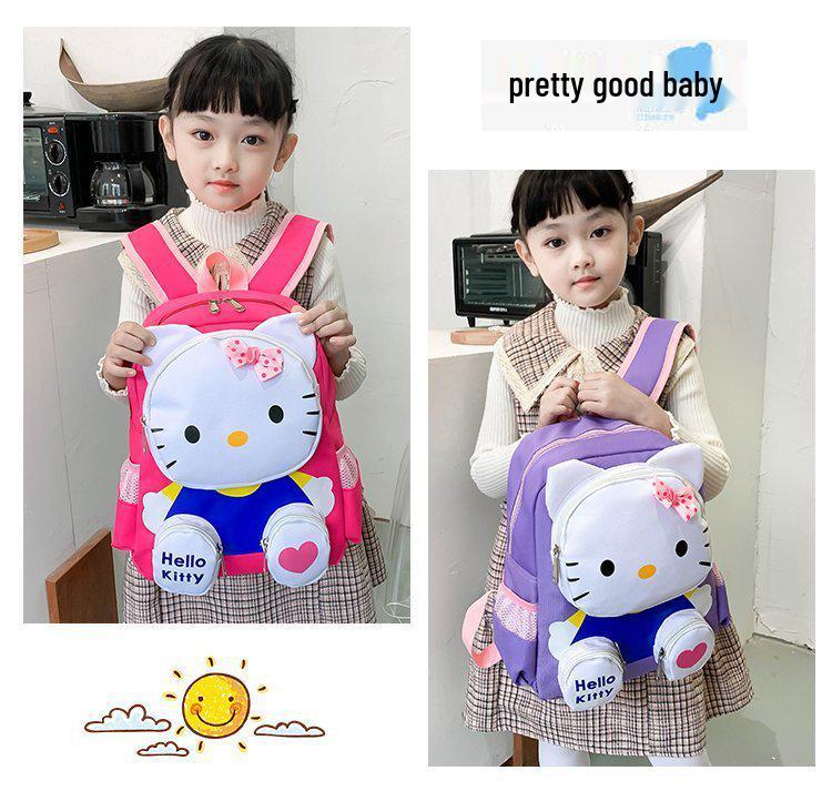 Cartoon Cute Children's Backpack for Kindergarten Boys and Girls