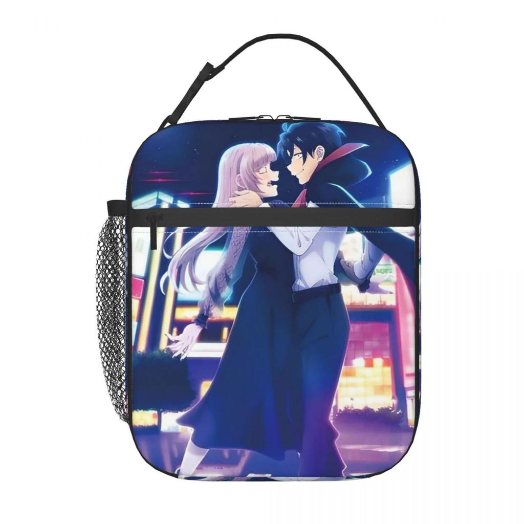 Anime Call Of The Night Insulated Lunch Bag for Kids School Cooler Thermal Food Box Tote Portable Lunch Boxes Container