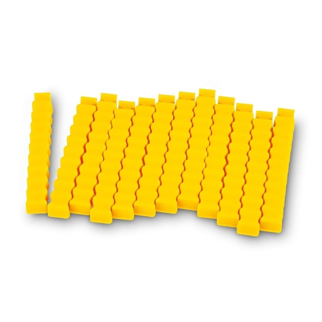 Komplet 12 Klipsów Do Torebek French Fries Z Magnesem 10X1,5X1