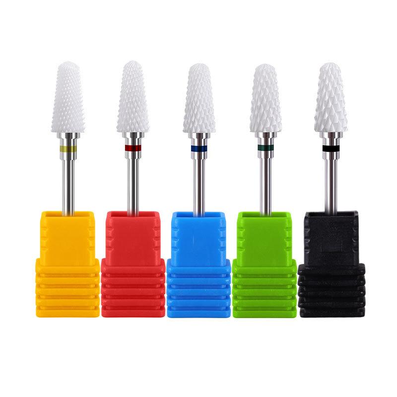 Nail Art Ceramic Grinding Head Electric Grinding Supporting Tools Corn Head Nail Removal And Dead Skin Removal Factory