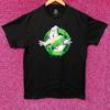 Ghostbusters Slimer Anti Ghost Logo Movie Promo T-Shirt L