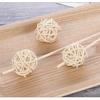 5CM White Scented Rattan Ball   Natural Plant Handmade Decoration Ball