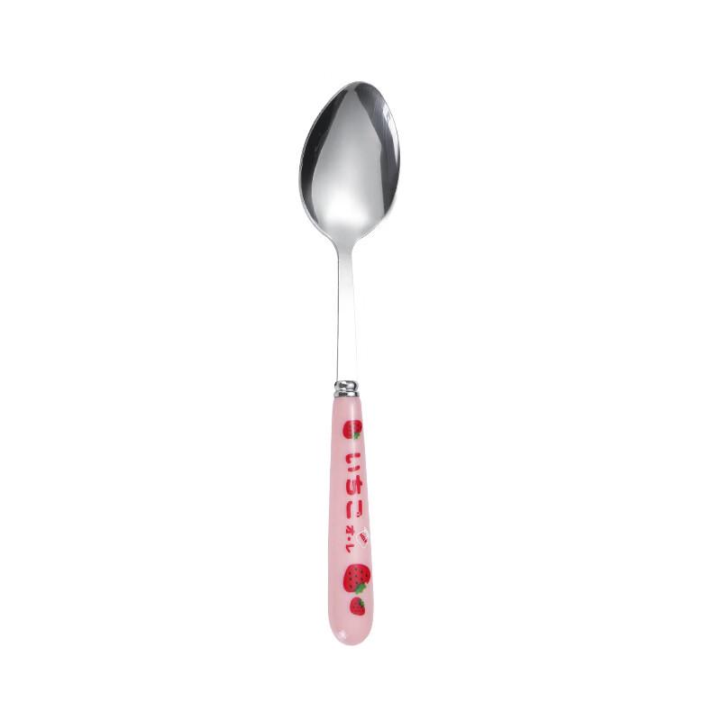 ZISIZ Strawberry 304 Stainless Steel Kids Cutlery Set