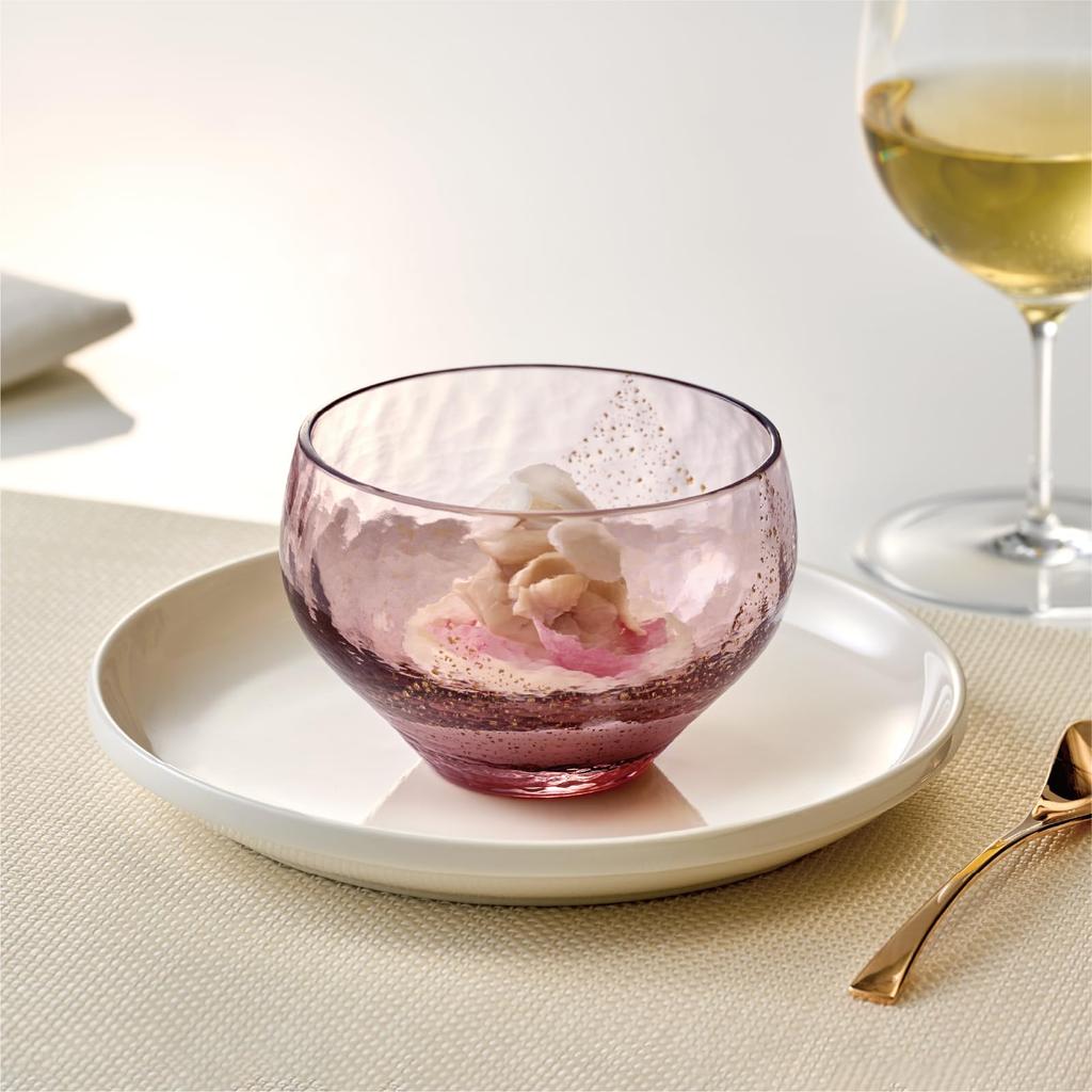 Toyo Sasaki Glass Yachiyo Kiln Round Cup 10367PAM (Plum Purple)